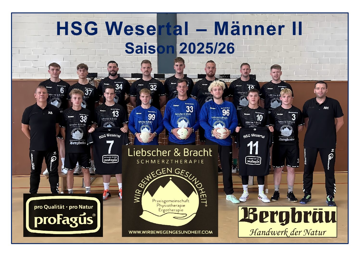Herren 2 – TSV Heiligenrode : HSG Wesertal 2 – 36:31 (19:14)
