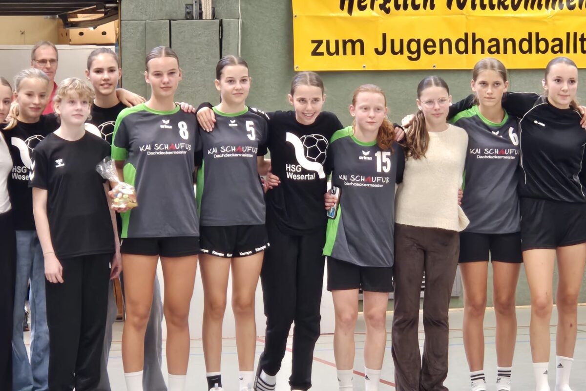 HSG Wesertal wJC goes SHG Handballtage in Hofgeismar/Grebenstein