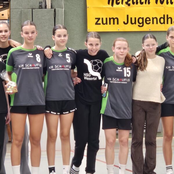 HSG Wesertal wJC goes SHG Handballtage in Hofgeismar/Grebenstein
